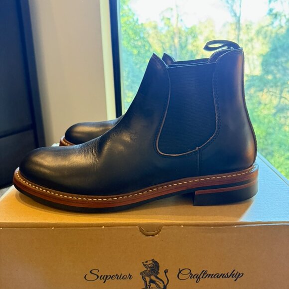 John Lofgren Chelsea Boots - Black Horween Leather CXL main image 4